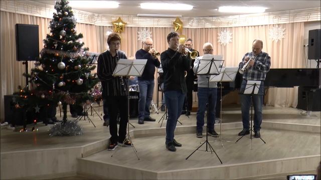 Берт Кемпферт «The First Waltz» Исп. Трапезников Савелий + семья, соло Максим Попов (труба) смотреть онлайн