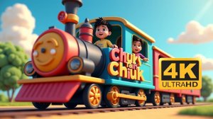 Chuk Chuk Karti Aayi Train | Hindi Kids Cartoon Animation | Nursery Rhyme