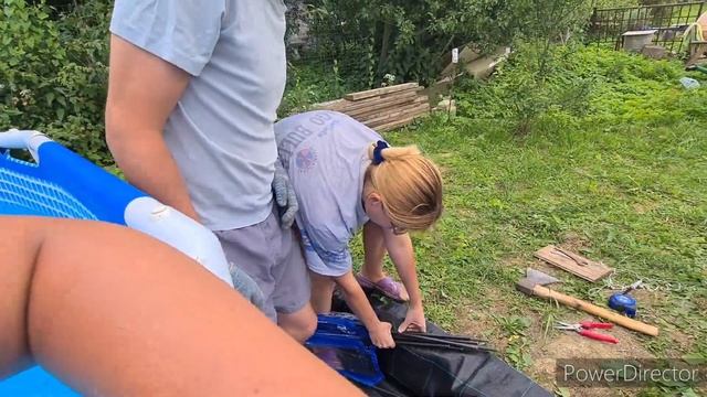 Купол-тент для бассейна pool tent и что с ним стало в ураган смотреть онлайн