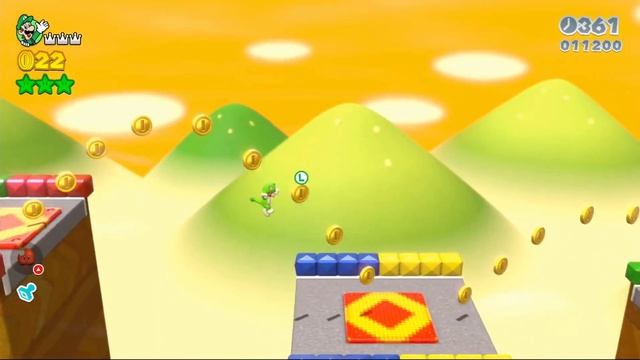 Super Mario 3D World (Switch) 3-6 100% Speedrun - Time: 67 (Former WR) смотреть онлайн