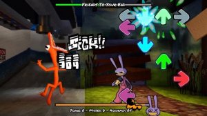 Музыкальная ритм-аркада Friday Night Funkin' -Радужные Друзья ПРОТИВ  Цифрового цирка 🎶 (Друзья из