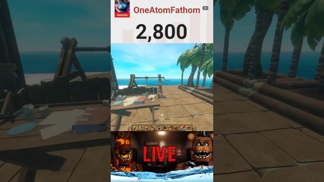 FNAF YOUTUBERS STRANDED IN AN OCEAN *LIVE* смотреть онлайн