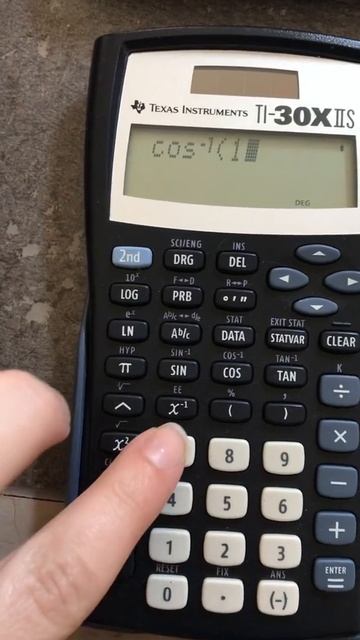 Inverse trig on TI30X смотреть онлайн