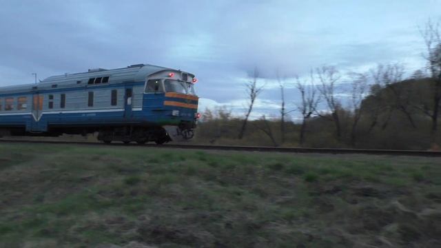 Дизель-поезд ДР1А-135 сообщением "Гродно - Узбережь" смотреть онлайн