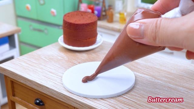 Melt Chocolate Sprinkles Cake 🎂 Sweet Miniature Cake Decorating With Rainbow and Dark Chocolate 🍫🌈 смотреть онлайн