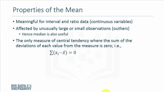Statistics 101 - Mean Median Mode смотреть онлайн