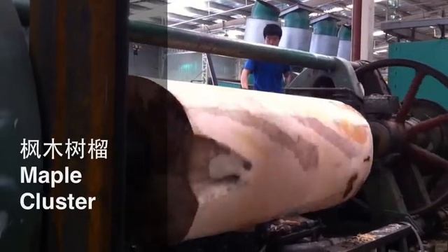 Burls Production 树瘤生产加工工艺 смотреть онлайн