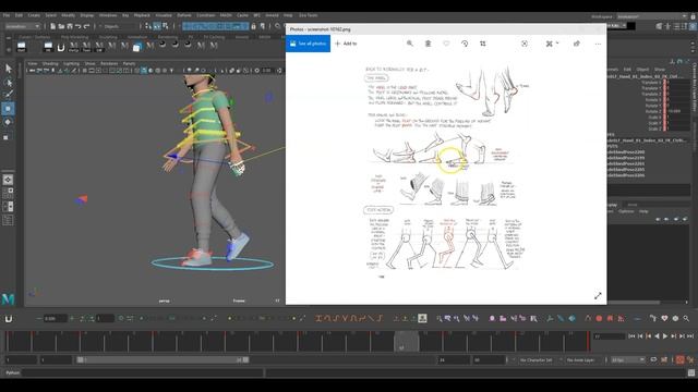 Walk Cycle Tutorial - Part 2 _ Polish смотреть онлайн