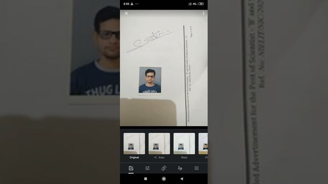 How to crop photo and signature on mobile | Hindi | On mobile | No Install смотреть онлайн