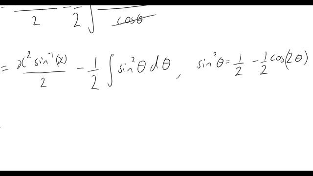 Integrating xarcsin(x)dx | Integrating xsin^{-1}(x) смотреть онлайн