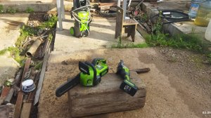 АКБ greenworks разрядил до конца и  как зарядить