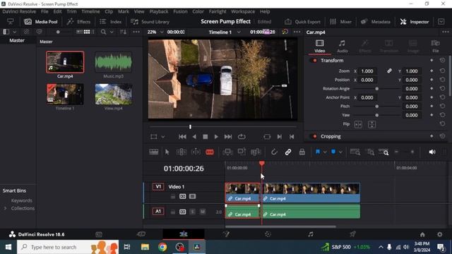 How to Freeze Frame in Davinci Resolve 18 смотреть онлайн