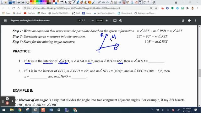 18.Segment and Angle Addition Postulates смотреть онлайн