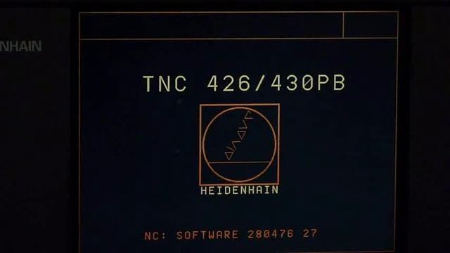 Start-up Of Heidenhain TNC 426/430