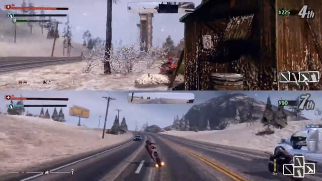 Road Redemption PC #roadrash #fun #gameplay смотреть онлайн