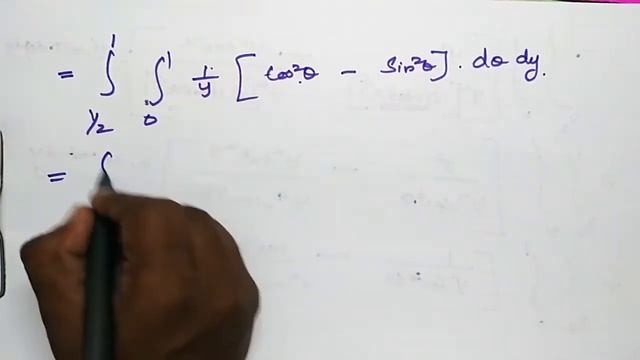 DOUBLE INTEGRAL Evaluate ∫∫(y^2-x^2)dxdy/(x^2+y^2)^2 смотреть онлайн