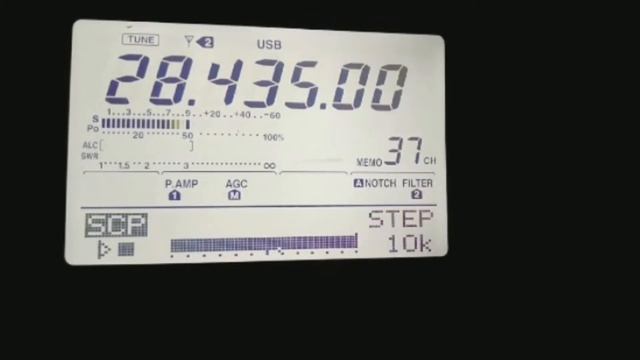 Немцы на 28 МГц. Прохождение в Запорожье 03.06.2018г. смотреть онлайн