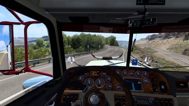 ATS ★ Peterbilt 379 (Cummins Signature 600 engine sound by ZEEMODS) American Truck Simulator 2K смотреть онлайн