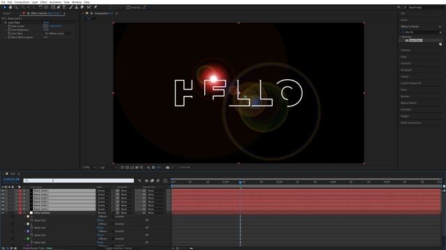 Light Stroke Text Tutorial in After Effects | Text Reveal | Text Animation смотреть онлайн