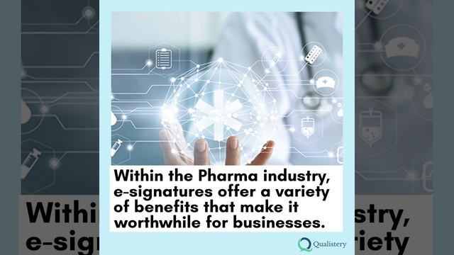 E-signature and its potential benefits within the Pharma industry смотреть онлайн