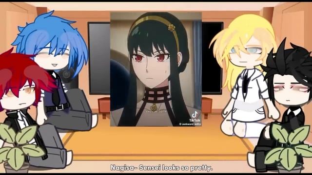 [WIP] •Assassination Classroom react to YOR FORGER as their new teacher•|| Spy x Family || GCRV смотреть онлайн