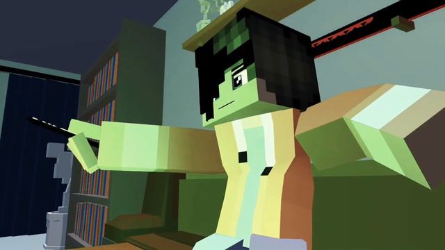 FBI OPEN UP || minecraft short || prisma 3D смотреть онлайн