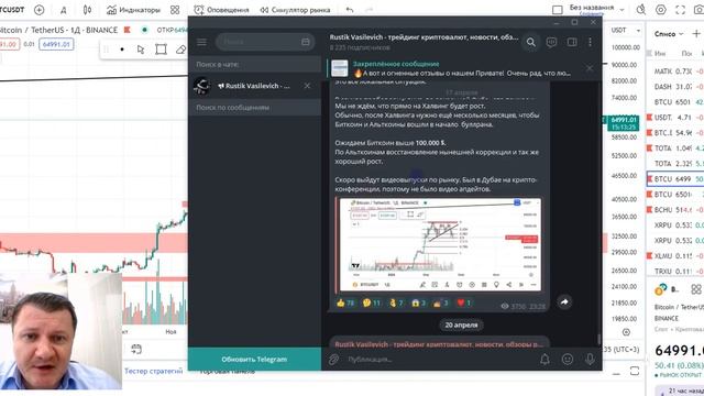 ХАЛВИНГ БИТКОИНА! РЫНОК ГОТОВИТСЯ К БУЛЛРАНУ смотреть онлайн