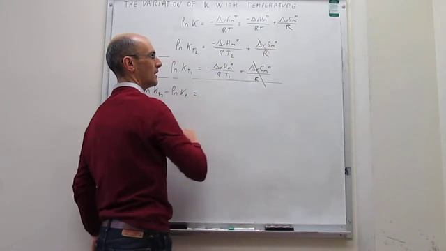 The dependence of the equilibrium constant with temperature смотреть онлайн