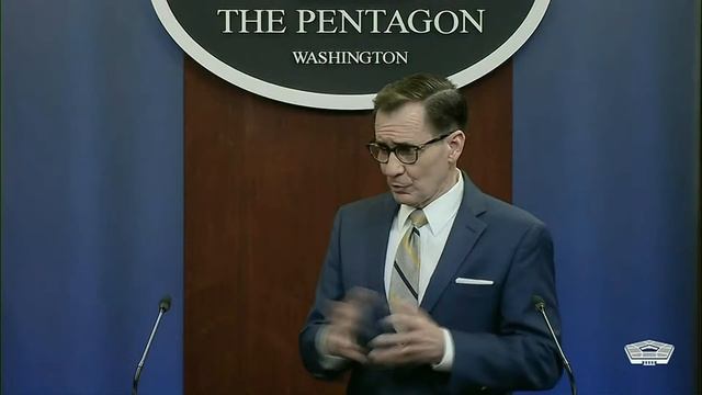 Pentagon Press Secretary John Kirby holds briefing смотреть онлайн