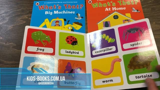 Kids-Books: Детская коллекция книг What's That? Ladybird First Words and Pictures (4 books) смотреть онлайн