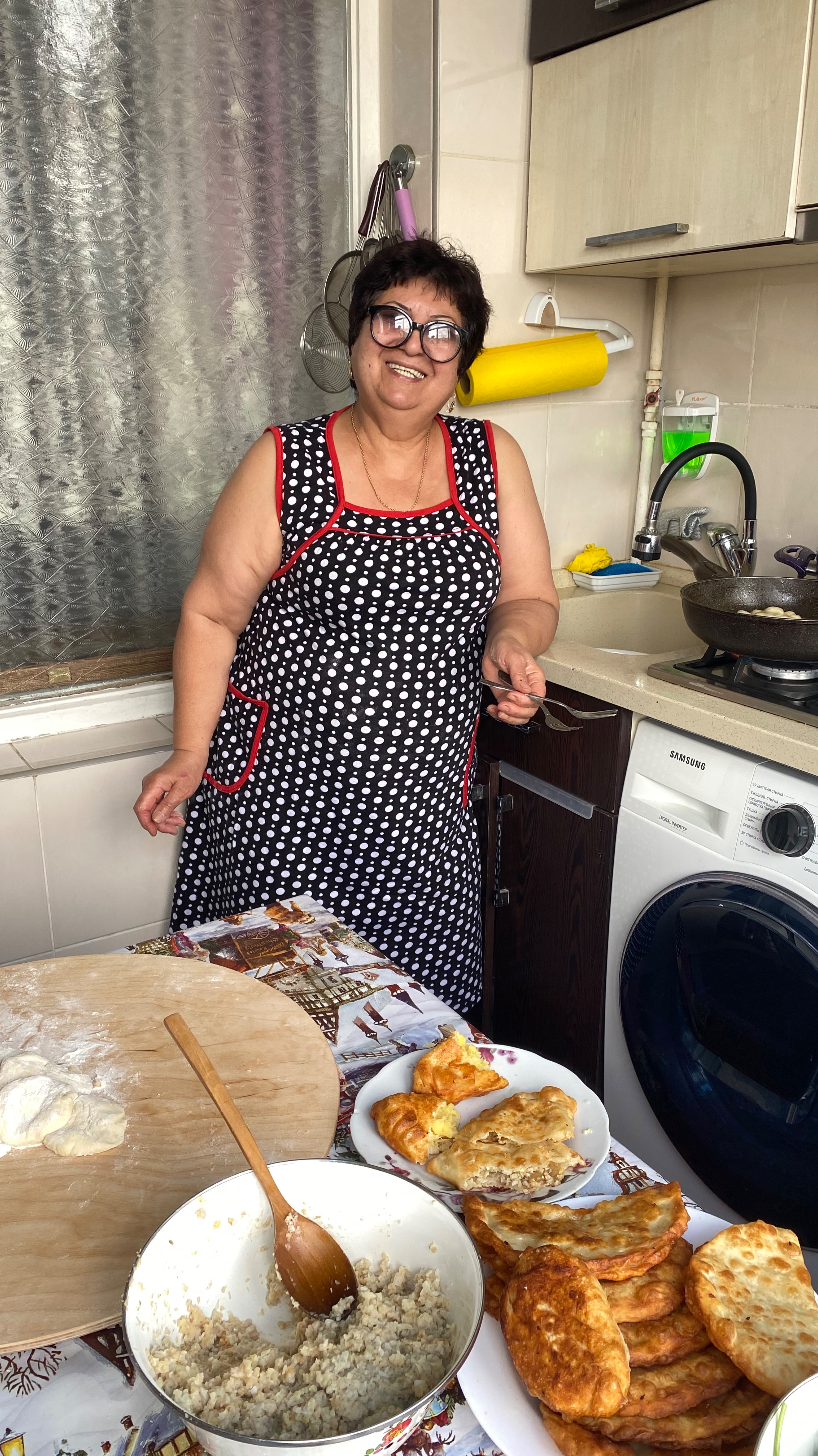 Watch Me Make The Crispiest Chebureki In Under 5 Minutes!