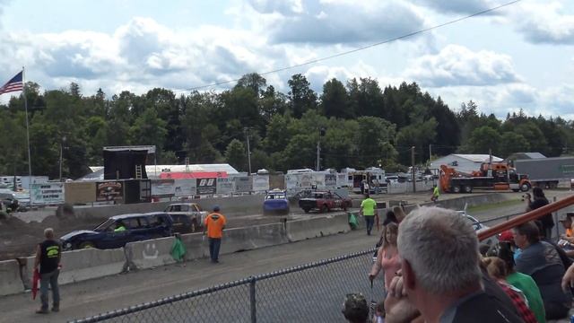 2017 Morris NY Fair Sunday Compact heat 1 Cyle Hunter heat win смотреть онлайн