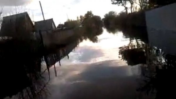 прорыв дамбы в ишиме