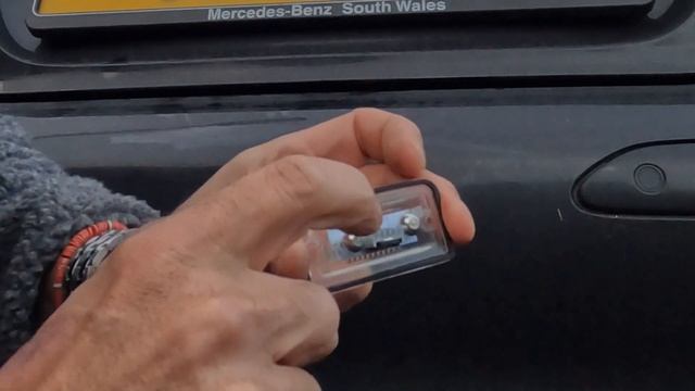 Mercedes Licence Plate LED light upgrade смотреть онлайн