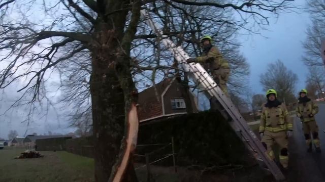 Gevaarlijk hangende tak - VOLUNTEERS DUTCH FIREFIGHTERS - смотреть онлайн