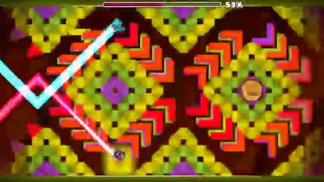 Geometry Dash - Rainbow circles by fosforo смотреть онлайн