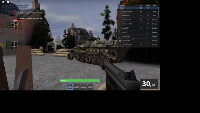 Roblox D-day Gameplay As An Officer! (Allied side) смотреть онлайн