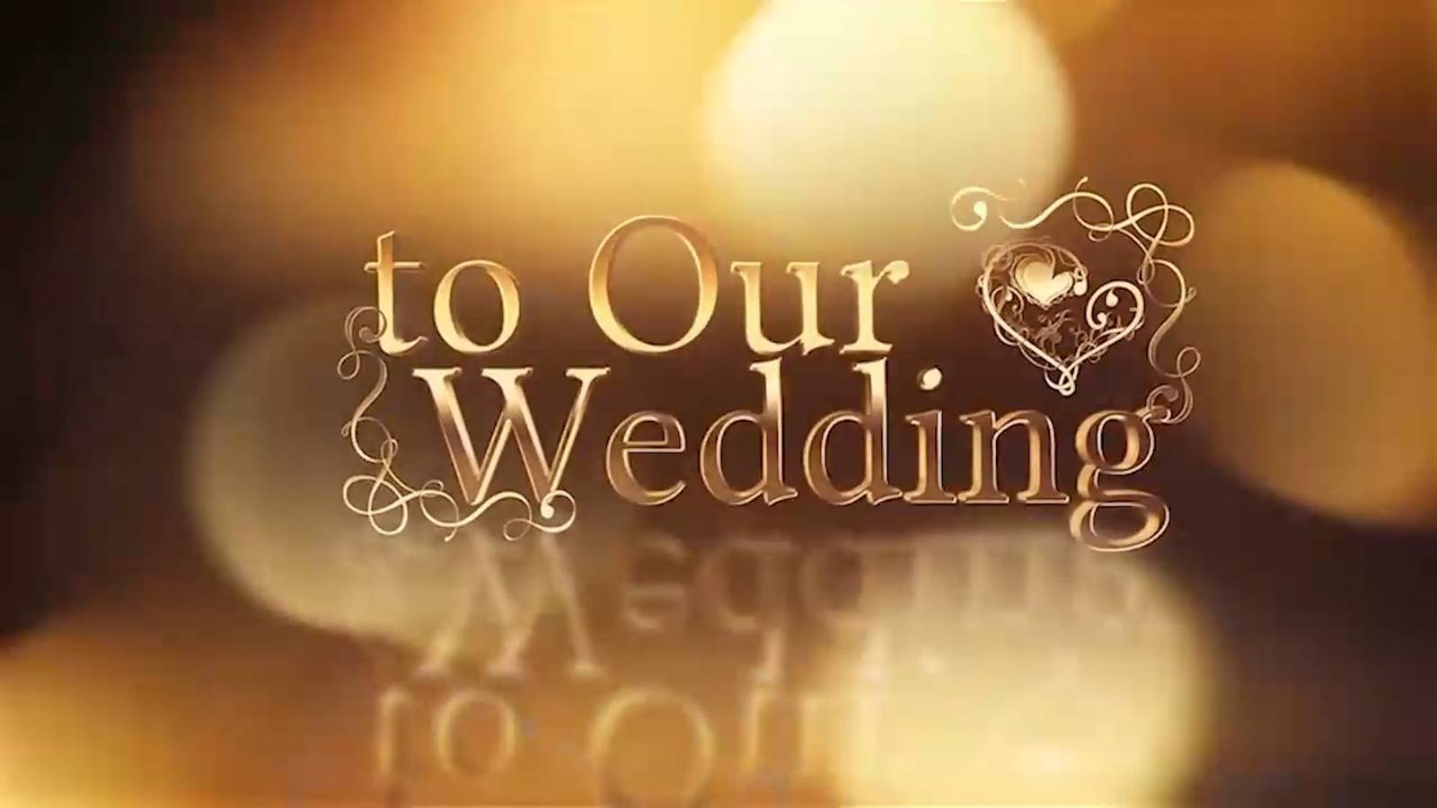 Свадебные заставки и слайд-шоу. Монтаж видео на заказ. Пример