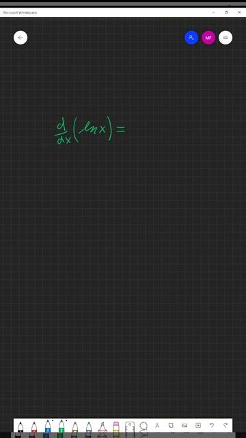 Derivative of lnx смотреть онлайн