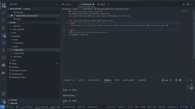 Flask HTMX Tailwind CSS за ЧАС смотреть онлайн