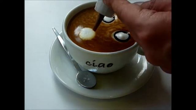 Latte Art Part 1 - Ciao Coffee Beans смотреть онлайн