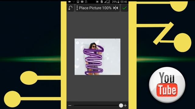 CARA MEMBUAT EFEK LILITAN | GLOWING SPIRAL di ANDROID | tampa PHOTOSHOP смотреть онлайн