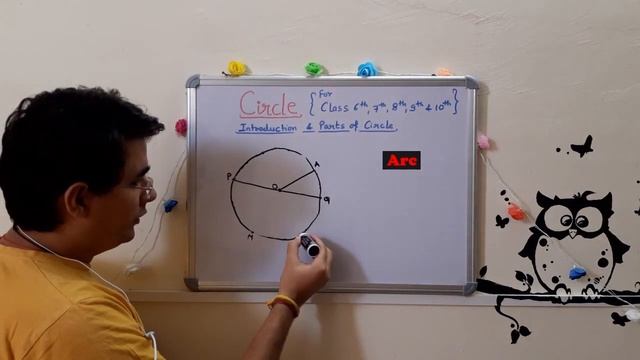 Parts of a Circle | Radius Diameter Chord Sector Segment Secant #partsofacircle Class 6th Ex 4.6 so смотреть онлайн