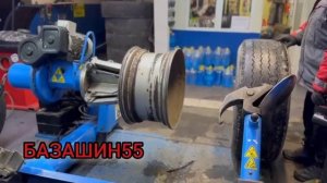 Рабочие будни✅️ Перебортовка грузового колеса 385/65R22.5🛞