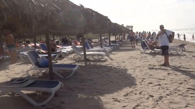 Beach of Atlantic ocean on Varadero, CUBA. January 04 - 18, 2016. смотреть онлайн