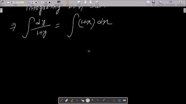Find differential equation: dy/dx = 1 + x + y + xy смотреть онлайн