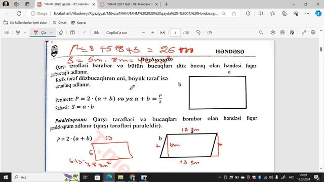 Riyaziyyat dərs 11 - Əsas həndəsi fiqurlar 2 | ALASHARLİ смотреть онлайн
