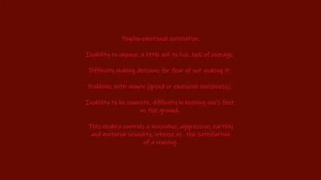 Muladhara - Root Chakra Information смотреть онлайн