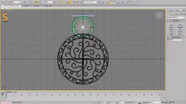 How to design wrought iron furniture with spline modeling in 3d max смотреть онлайн
