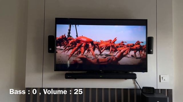 Testing ‘Bass’ and ‘Volume’ of Motorola AmphisoundX 500 watt soundbar смотреть онлайн